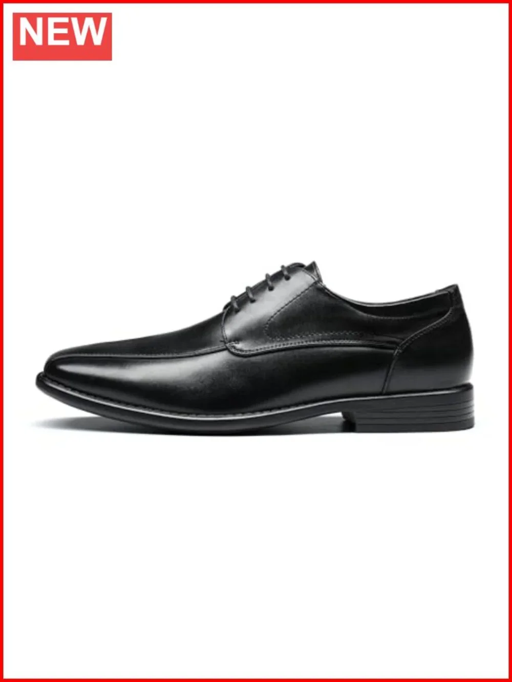 Men's Classic Lace-Up Oxfords Dress Shoes Breathable Leather